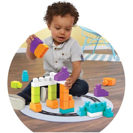 Mega Bloks Building Basics - Large Building Block - ميجا بلوكس - Image 4