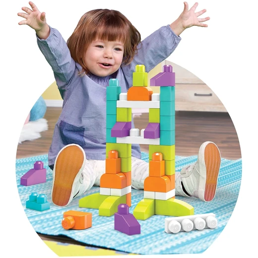 Mega Bloks Building Basics - Large Building Block - ميجا بلوكس - Image 5