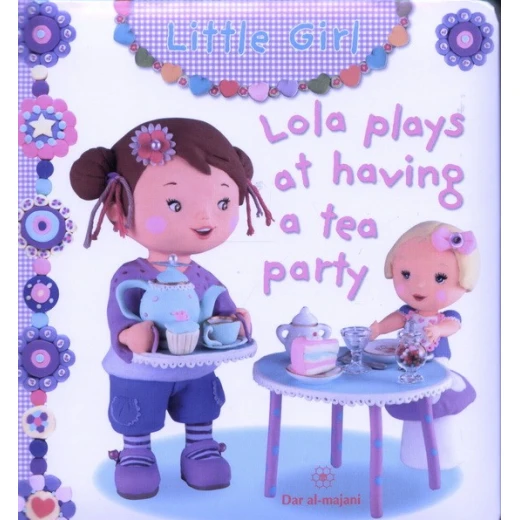 Dar Al-Majani Little Boy : Lola Plays At Having A Tea Dar Al-Majani Little Boy : Lola Plays At Having A Tea