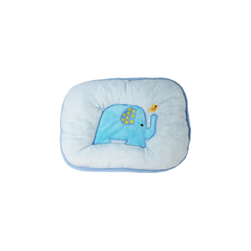 Baby Love Head Pillow, Elephant, Blue