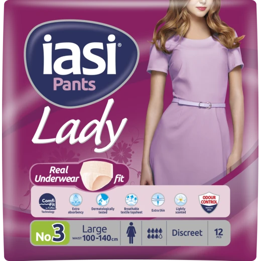 Iasi Lady Pants No.3 Large, 12 pcs