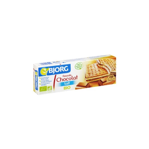 Bjorg Organic Milk Chocolate Biscuits, 225g