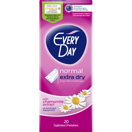 EveryDay Extra Dry Pads Normal, 20 pads EveryDay Extra Dry Pads Normal, 20 pads