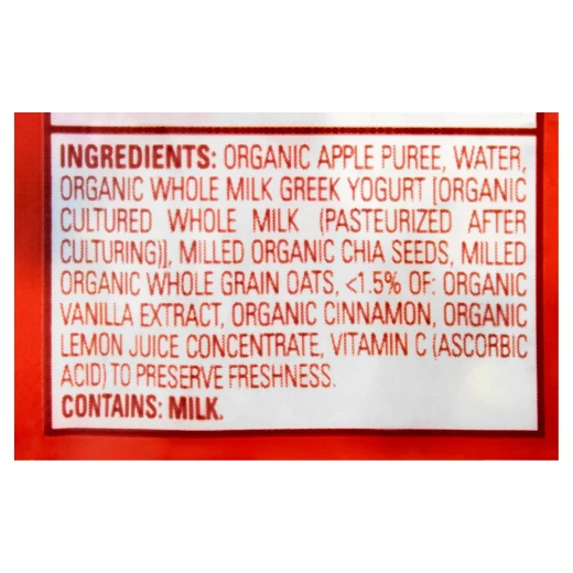 Happy Tot Fruit, Yogurt & Grain Blend, Apples, Cinnamon, Yogurt & Oats, Organics, Pouch - هابي توت - Image 3
