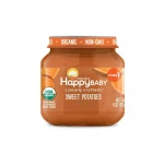 HappyBaby Clearly Crafted Sweet Potatoes Baby Food, 113 g - هابي بيبي