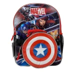Avengers Backpack with Shaped Lunch Bag, 41 cm - مارفيل