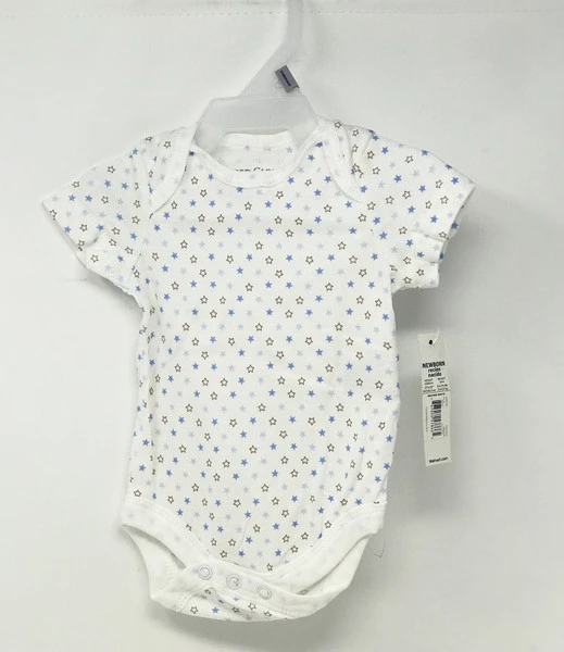 Newborn Short Sleeve Bodysuit For Boys