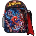 Spiderman Backpack 5 Pieces Set, 41 cm - مارفيل