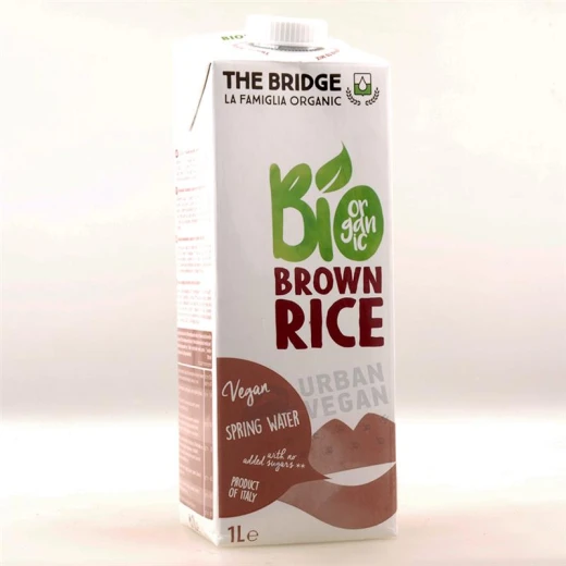 The Bridge Brown Rice Drink 1L, Organic - ذا بريدج بيو - Image 2