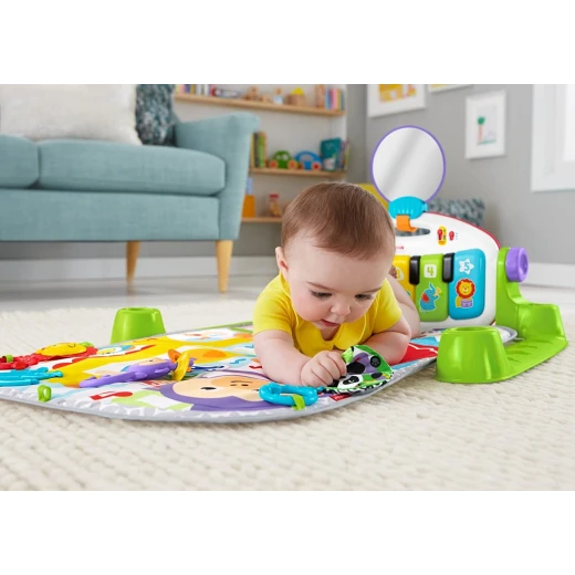 Fisher Price Deluxe Kick and Play Piano Gym - فيشر برايس - Image 14