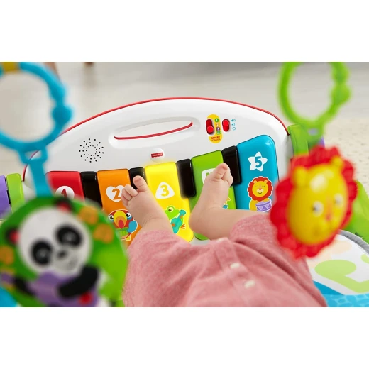Fisher Price Deluxe Kick and Play Piano Gym - فيشر برايس - Image 11