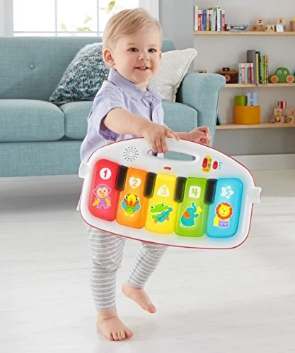 Fisher Price Deluxe Kick and Play Piano Gym - فيشر برايس - Image 8