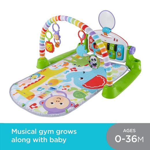 Fisher Price Deluxe Kick and Play Piano Gym - فيشر برايس - Image 5
