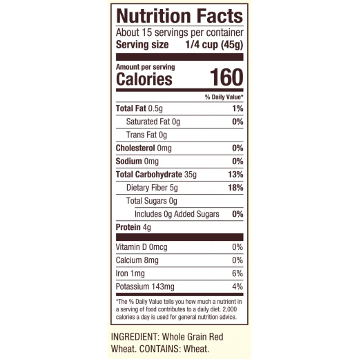 Bob's Red Mill Red Bulgur/Hard Wheat Ala, 680 g - بوبز ريد ميل - Image 6