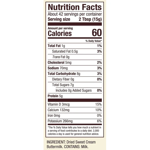 Bob's Red Mill, Buttermilk Powder, Sweet Cream, 624 g - بوبز ريد ميل - Image 4