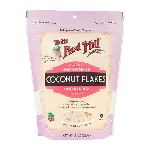 Bob's Red Mill Unsweetened Flaked Coconut, 284 g Bob's Red Mill Unsweetened Flaked Coconut, 284 g