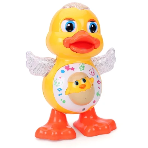 Small Yellow Duck With Light And Music Swaying - Image 3