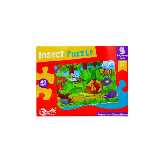 Insect Puzzle 45 Pieces Insect Puzzle 45 Pieces