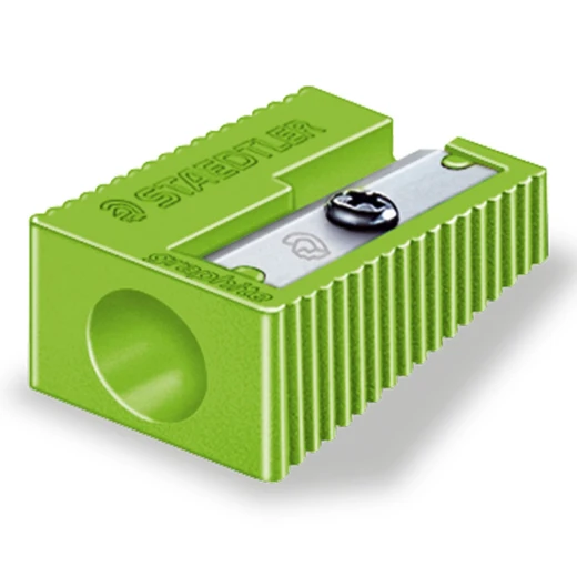 Staedtler Wopex - Graphite Pencils Neon Kit - Green, with Sharpener and Eraser - ستدلر - Image 2