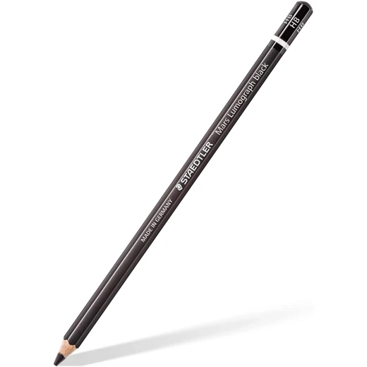 Staedtler Mars® Lumograph® Black Drawing Pencil Pack of 6 - ستدلر - Image 2
