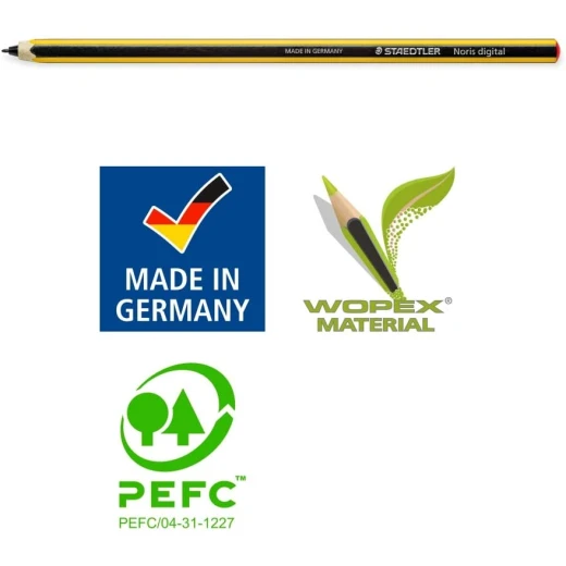 Staedtler Noris® digital Stylus Designed for SAMSUNG Touchpen Yellow, Black - ستدلر - Image 5