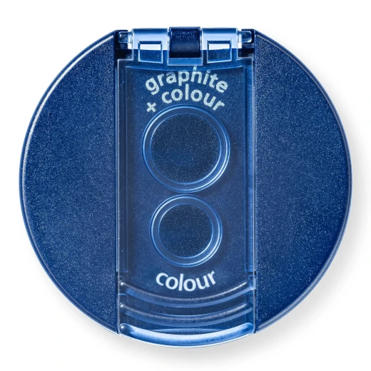 Staedtler Noris Club Double Pencil Sharpener, Blue - ستدلر - Image 2