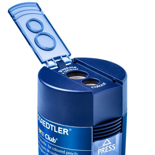 Staedtler Noris Club Double Pencil Sharpener, Blue - ستدلر - Image 5