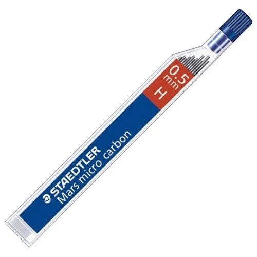 Staedtler Micro Mars Carbon Mechanical Pencil Lines 0.5 mm, H - ستدلر