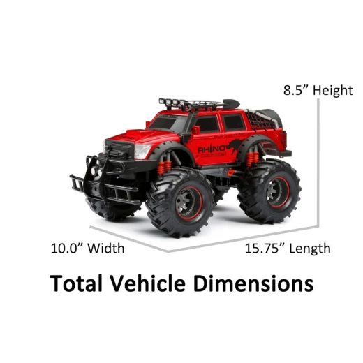 New Bright R/C 4×4 Rhino – Red - نيو برايت - Image 3