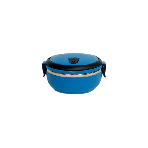 Lunch Box with One Layer Stainless Steel 700 ml, Blue Lunch Box with One Layer Stainless Steel 700 ml, Blue