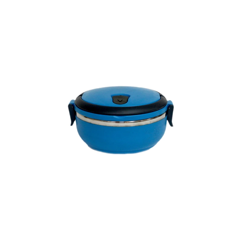 Lunch Box with One Layer Stainless Steel 700 ml, Blue