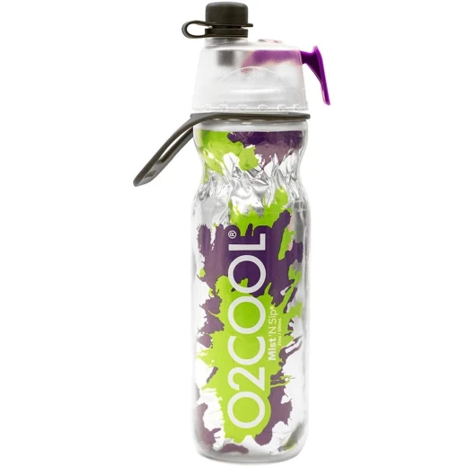 O2COOL Elite Mist ‘N Sip® – Splash Teal, Green&Purple, 590 ml O2COOL Elite Mist ‘N Sip® – Splash Teal, Green&Purple, 590 ml