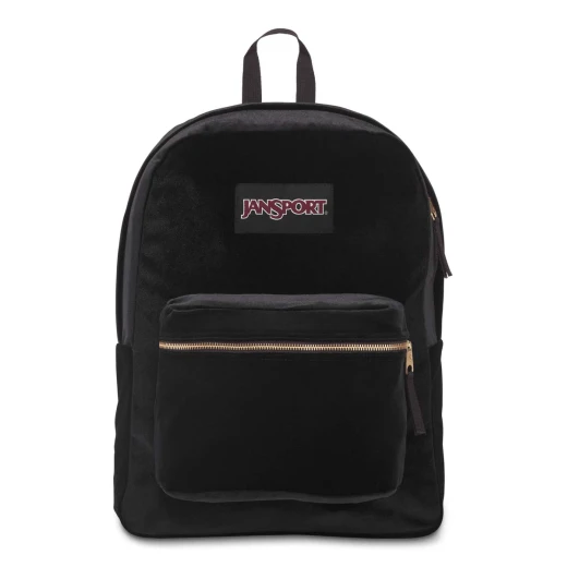 JanSport Superbreak Velvet Backpack, Black Velvet JanSport Superbreak Velvet Backpack, Black Velvet