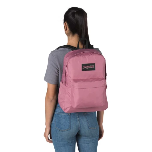 JanSport Plus Backpack, BlackBerry Mousse - جان سبورت - Image 2