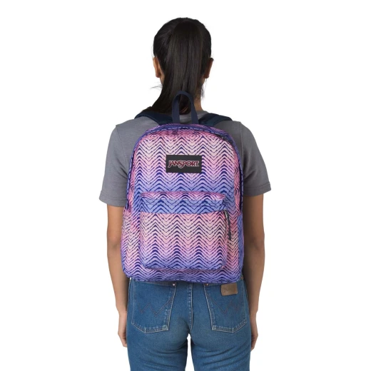 JanSport Plus Backpack, Chevron Fade - جان سبورت - Image 3
