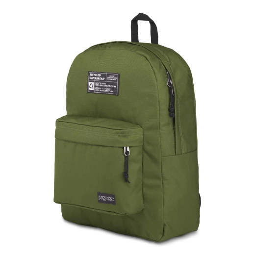 JanSport Recycled Super Backpack ,New Olive - جان سبورت - Image 2