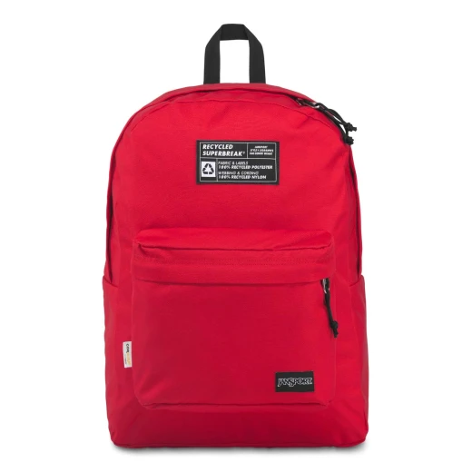 JanSport Recycled Super Backpack, Red Tape JanSport Recycled Super Backpack, Red Tape