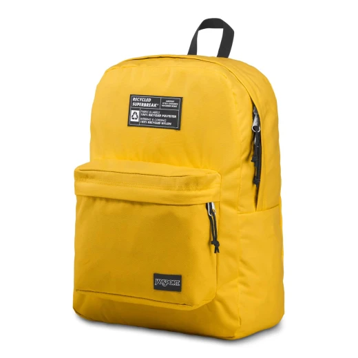 JanSport Recycled Super Backpack, Yellow Card - جان سبورت - Image 3