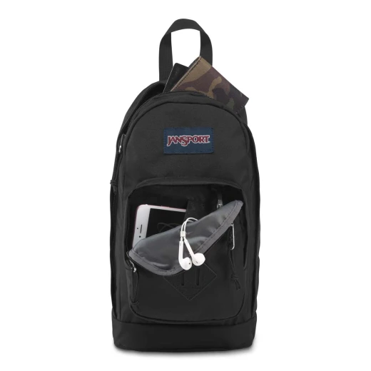 JanSport Metro Sling Bag, Black - جان سبورت - Image 3