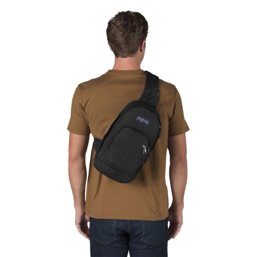 JanSport Metro Sling Bag, Black - جان سبورت - Image 2