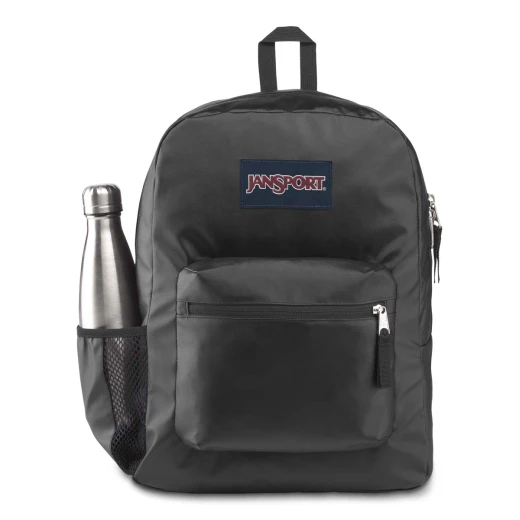 JanSport Cross Town Remix Backpack, Black Mate Coated 600D JanSport Cross Town Remix Backpack, Black Mate Coated 600D