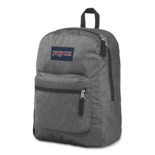 JanSport Cross Town Remix Backpack, Black White Herringbone - جان سبورت - Image 5