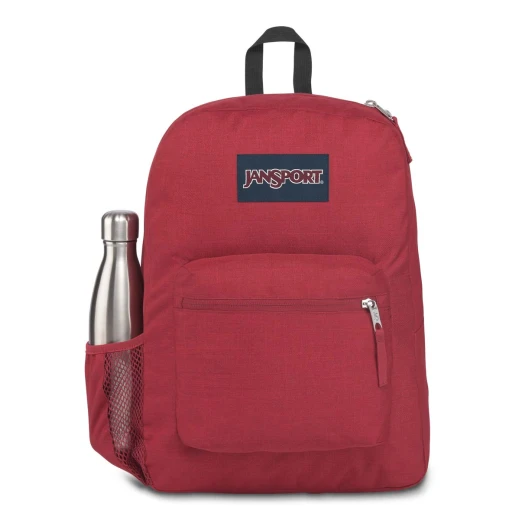 JanSport Cross Town Remix Backpack, Viking Red Heathered 600D JanSport Cross Town Remix Backpack, Viking Red Heathered 600D