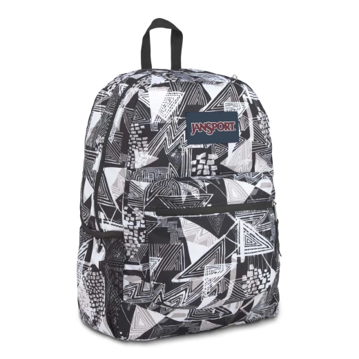 JanSport Cross Town Backpack,Black Street Lines - جان سبورت - Image 3