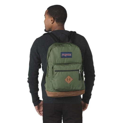 JanSport City View Backpack, Muted Green - جان سبورت - Image 3