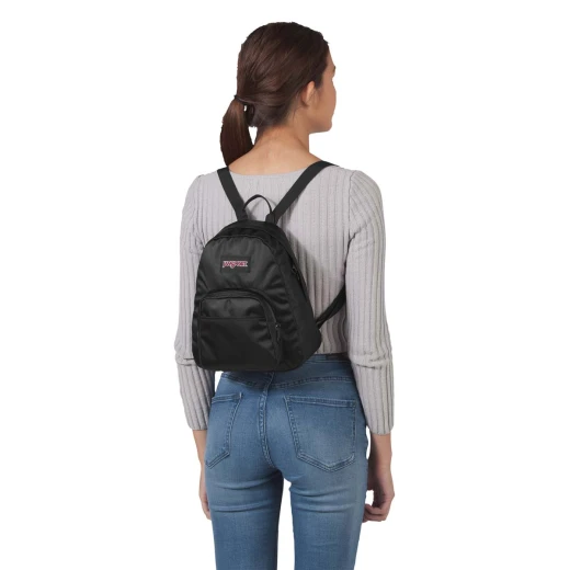 JanSport Half Pint  FX Mini Backpack, Luscious Black - جان سبورت - Image 2