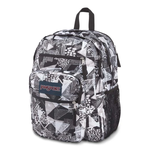JanSport Big Student Backpack,Black Street Lines - جان سبورت - Image 2