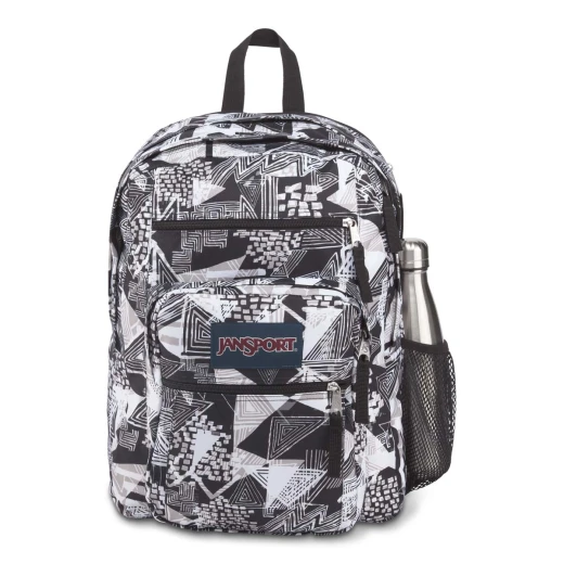 JanSport Big Student Backpack,Black Street Lines