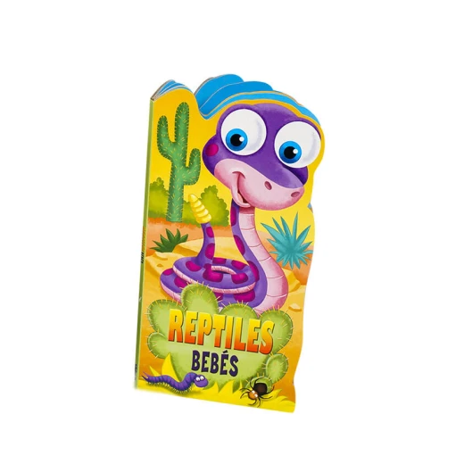 Spanish Baby Animal Board Book 6 Pages, Reptiles Bebes Spanish Baby Animal Board Book 6 Pages, Reptiles Bebes