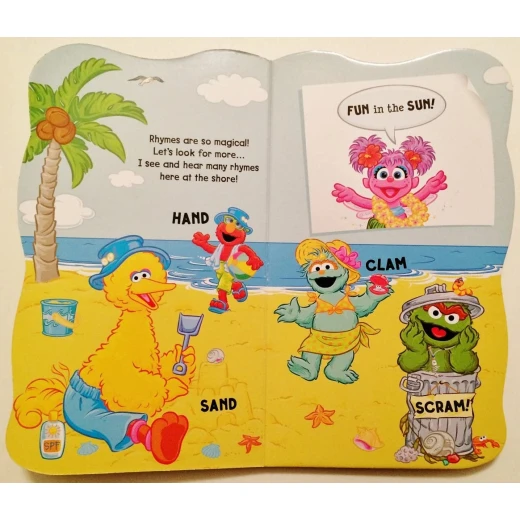 Sesame Street Board Book, Elmo's First Book of Animals - Image 3